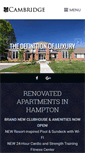 Mobile Screenshot of cambridgehampton.com